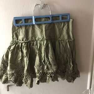 Lace bottom skirt